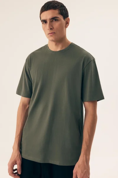 Pánské tričko Mite - Khaki