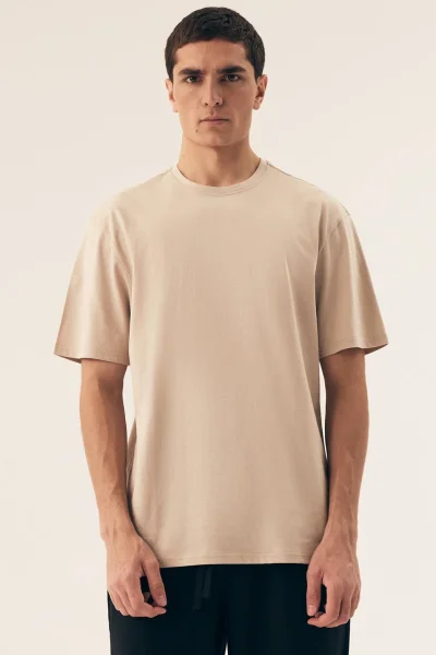 Pánské tričko Mite - Tělová