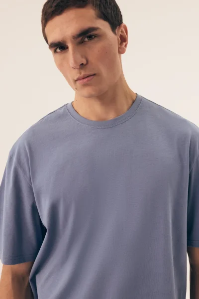 Pánské tričko Mite - Světle modrá