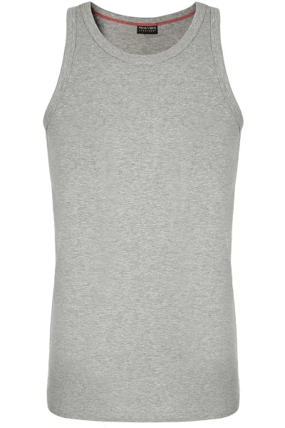 Nátělník Brass - bavlna - Světle šedá