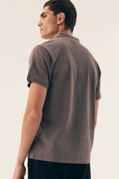 Pánské polo tričko Mile - s límečkem - Šedá