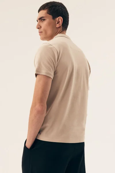 Pánské polo tričko Mile - s límečkem - Tělová