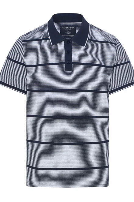 Pánske polo tričko Pick - Tmavomodrá
