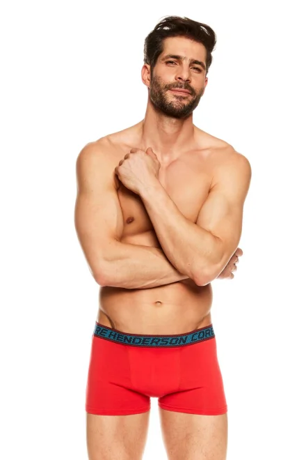 Pánské boxerky JAY 36620 DUO Pack - Červeno-modrá