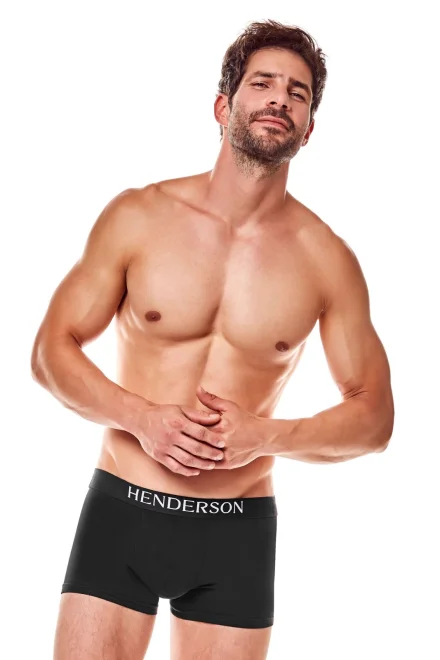 Pánské boxerky MAN 35039 Black - Černá