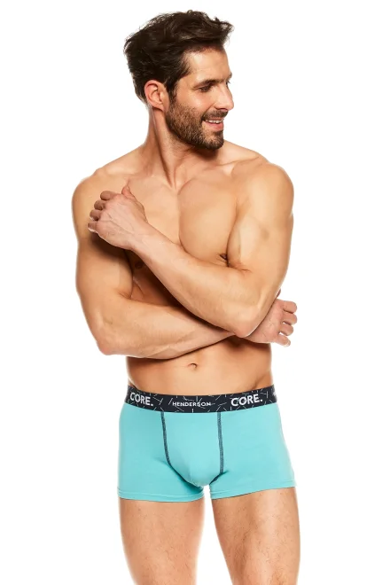 Pánské boxerky Jota 36621 DUO Pack - Světlemodrá-tmavěmodrá
