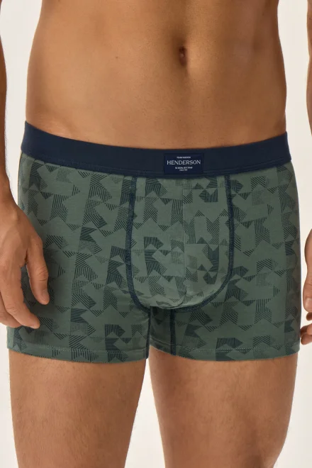 2 PACK boxerky 42249 - delší nohavička - Mix barev