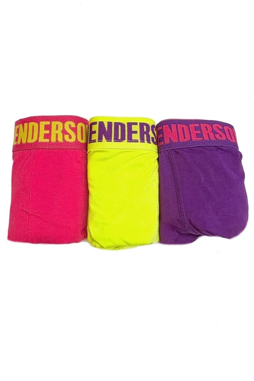 3 PACK boxerky 42628 - dlhšia nohavička