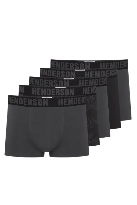 5 PACK boxerky 43170 - bavlna - Mix barev