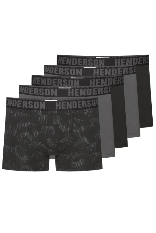 5 PACK boxerky 43171 - delší nohavička