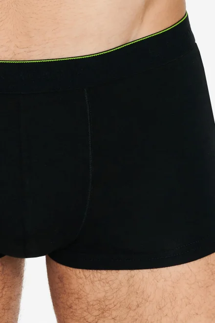 Pánske boxerky Graph Basic - bambus - Čierna