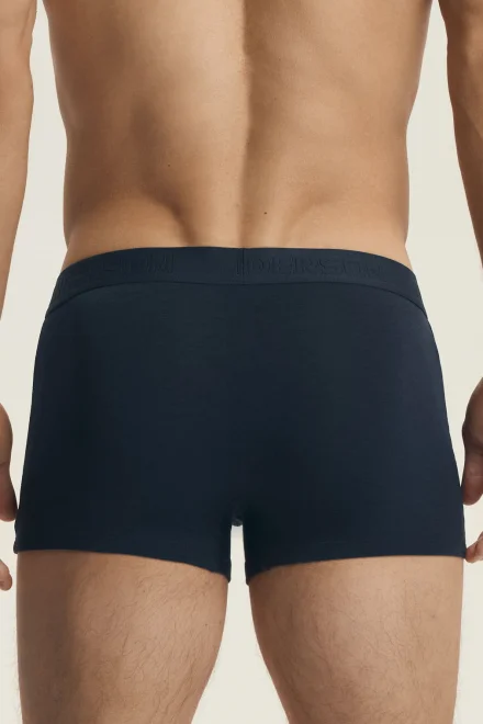 2 PACK boxerky Domme - bambus - Tmavě modrá
