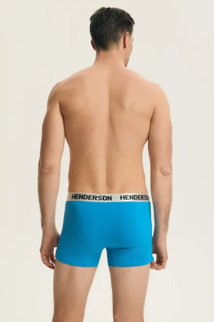2 PACK boxerky Bow - Tmavěmodrá-modrá