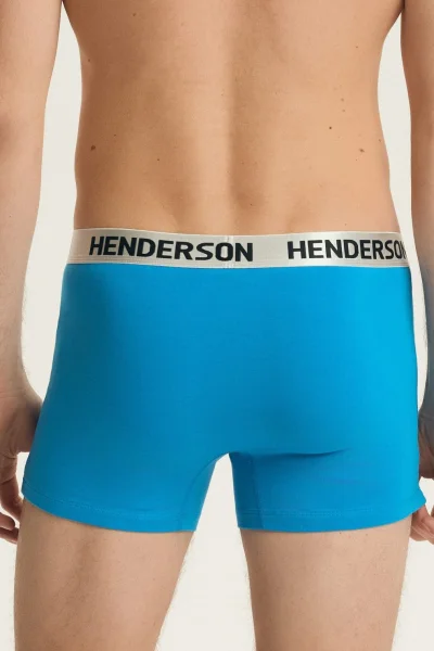 2 PACK boxerky Bow - Tmavěmodrá-modrá