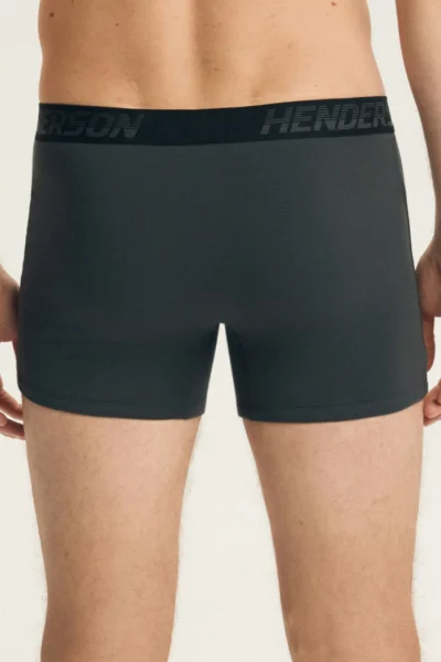 3 PACK boxerky Bench - Černo-šedo-tmavá