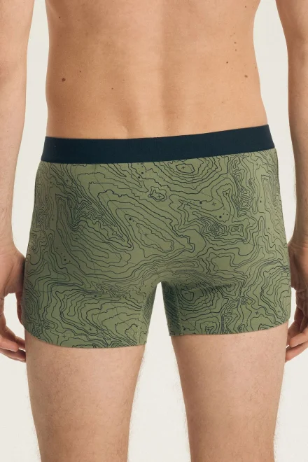 Pánské boxerky Lap 43386 - 2 PACK - Khaki