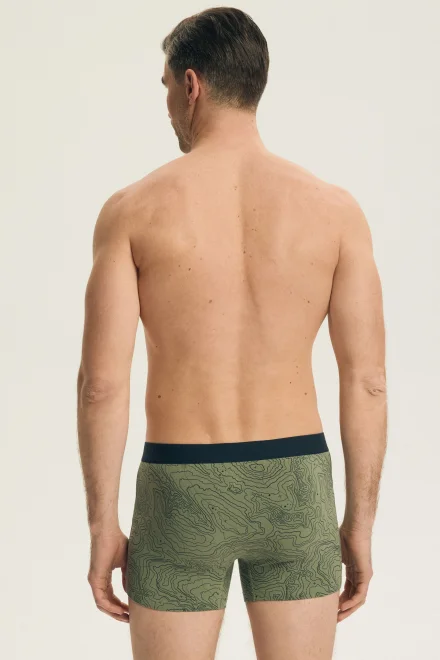 Pánské boxerky Lap 43386 - 2 PACK - Khaki