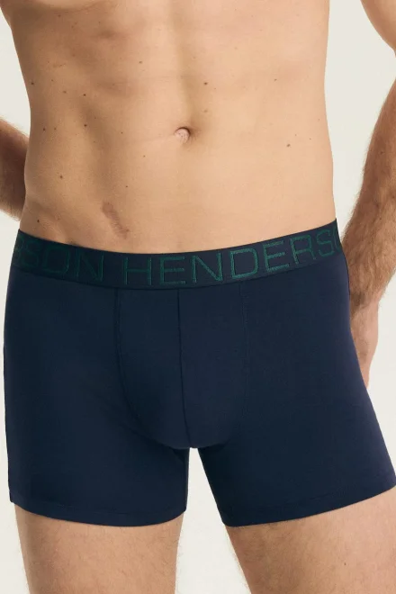 Pánské boxerky Noon 43792 - 2 PACK - Zeleno-tmavěmodrá