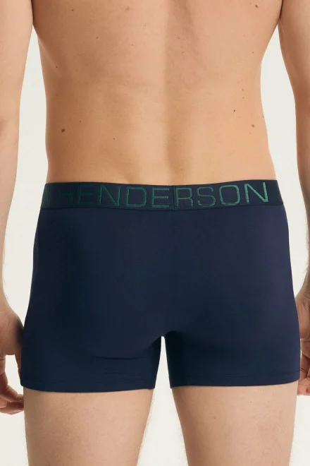 Pánské boxerky Noon 43792 - 2 PACK - Zeleno-tmavěmodrá