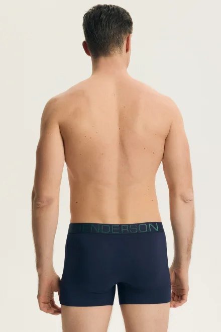 Pánské boxerky Noon 43792 - 2 PACK - Zeleno-tmavěmodrá