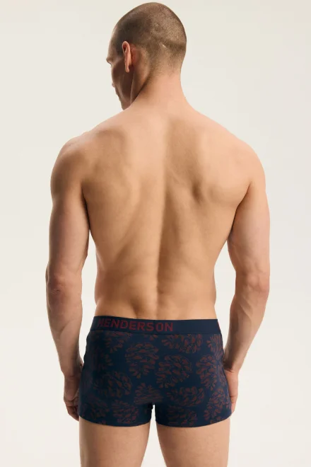 2 PACK boxerky Fawn - krátká nohavička - Tmavě modrá