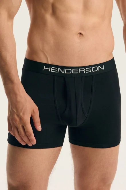 2 PACK boxerky Fade - bavlna - Čierno-sivá