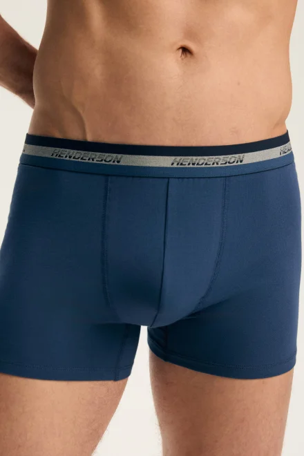 2 PACK boxerky Far - bavlna - Modro-sivá