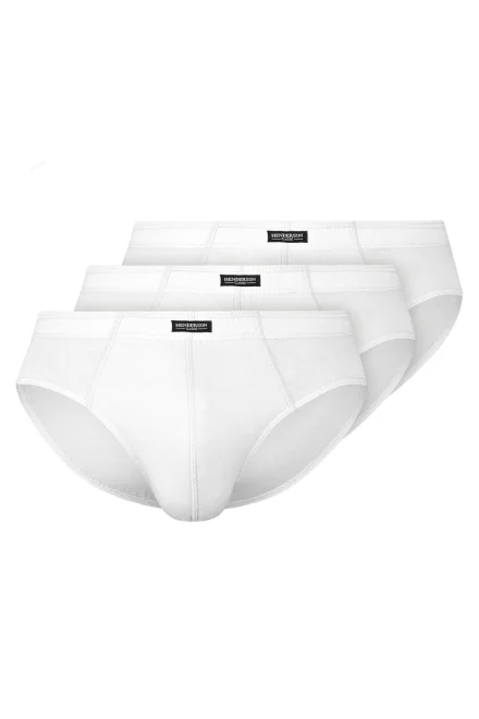 3 PACK Slipy 1446 K121 - Bílá
