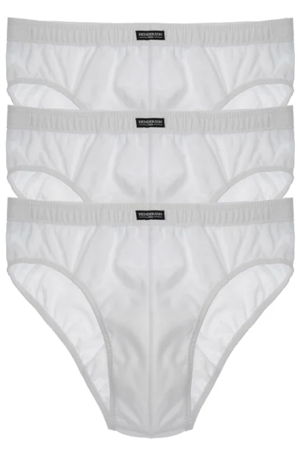 3 PACK Slipy 1446 K121 - Bílá