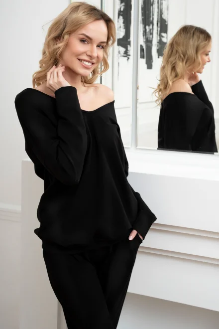 Tepláková souprava Karina - Černá