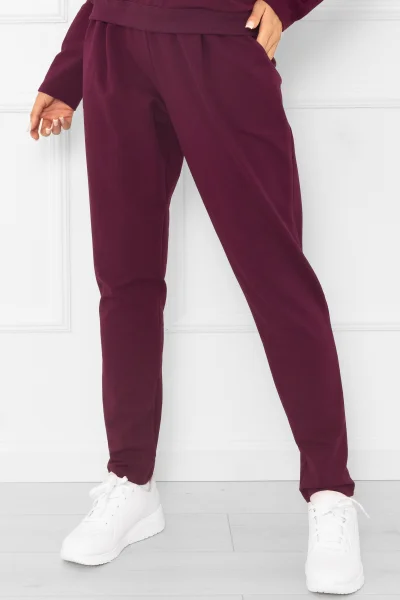 Tepláková souprava Karina - Vínově-červená