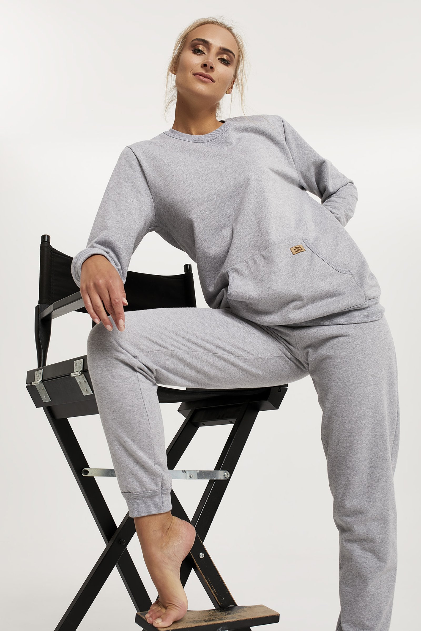 Dámský homewear Italian Fashion Fox - komplet Šedá L