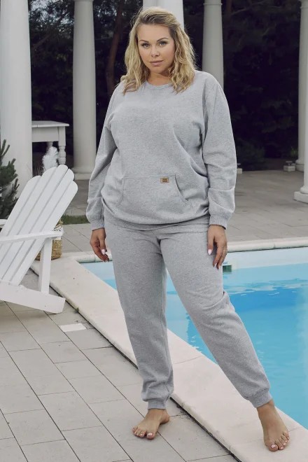 Dámský homewear Fox - komplet - Šedá