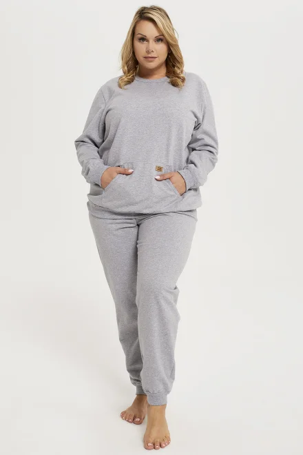 Dámský homewear Fox - komplet - Šedá