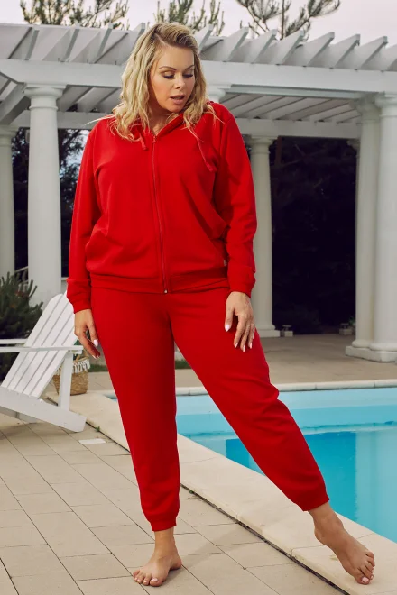 Dámské kalhoty Todra - homewear - Červená