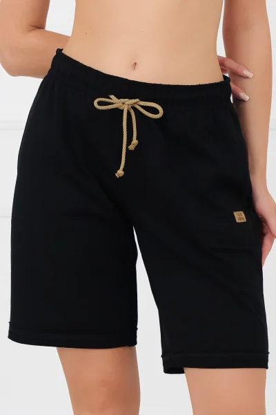 Dámské kraťasy Kaori - bavlna - Černá