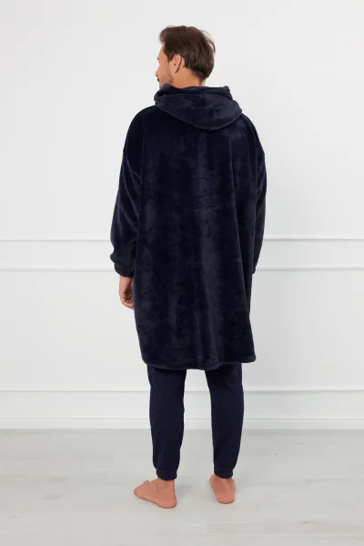 Hřejivá oversize mikina Forio - Unisex - Tmavě modrá