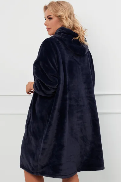 Hřejivá oversize mikina Forio - Unisex - Tmavě modrá