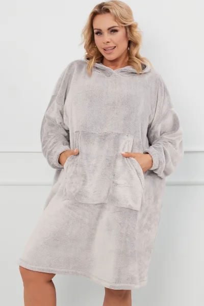 Hřejivá oversize mikina Forio - Unisex - Šedá