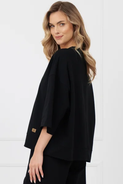 Dámská mikina Kaori - bavlna - Černá