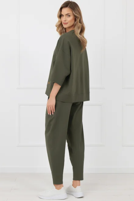 Dámská mikina Kaori - bavlna - Khaki