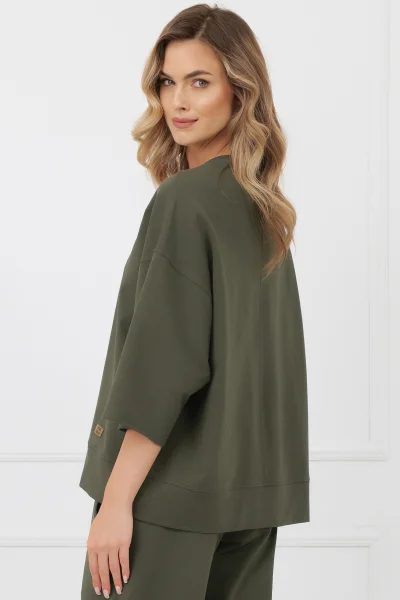 Dámská mikina Kaori - bavlna - Khaki