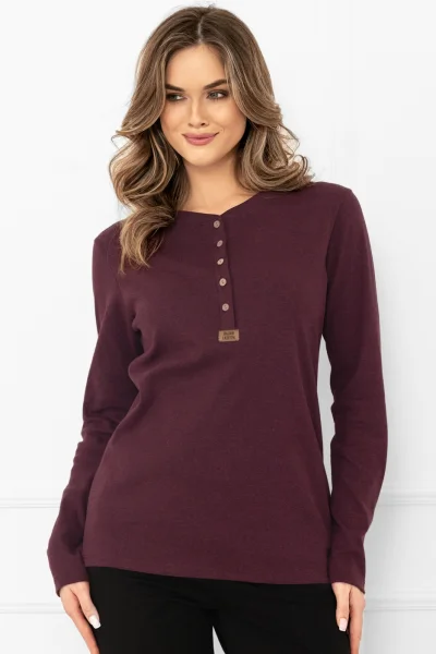 Tričko Gordo - bavlna - Bordó