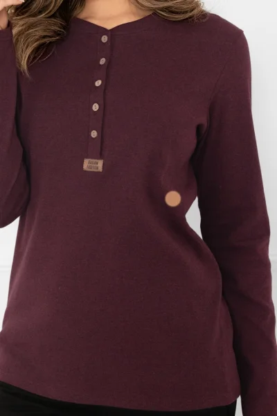 Tričko Gordo - bavlna - Bordó