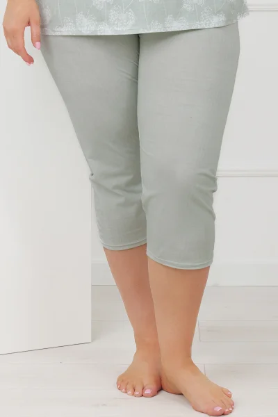 Dámské pyžamo Eleni - bavlna - Mátová