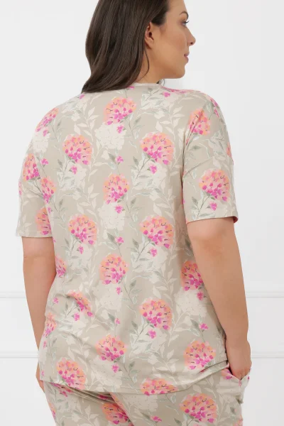 Dámské 3/4 pyžamo Harmonia - viskóza - Barevná