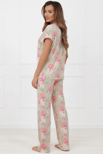 Dámské pyžamo Harmonia - viskóza - Barevná