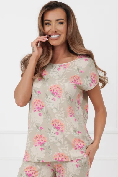 Dámské pyžamo Harmonia - viskóza - Barevná