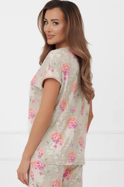 Dámské pyžamo Harmonia - viskóza - Barevná