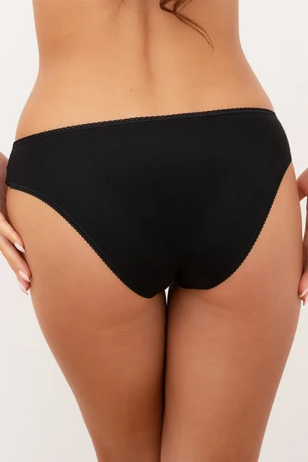 Kalhotky Cleo midi - Černá